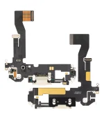 iphone 12 İle Uyumlu Şarj Yeri  Girişli ve Mikrofonlu Şarj Filmi Premium Gold - Görsel 2