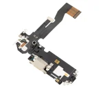 iphone 12 İle Uyumlu Şarj Yeri  Girişli ve Mikrofonlu Şarj Filmi Premium Gold - Görsel 3