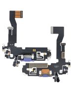 iphone 12 İle Uyumlu Şarj Yeri  Girişli ve Mikrofonlu Şarj Filmi Premium Mor - Görsel 2