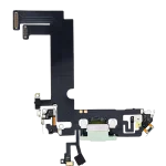 iphone 12 Mini Aftermarket Plus Yeşil İle Uyumlu Şarj Yeri  Girişli ve Mikrofonlu Şarj Filmi