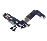 iphone 12 Mini Aftermarket Plus Yeşil İle Uyumlu Şarj Yeri  Girişli ve Mikrofonlu Şarj Filmi - Görsel 4