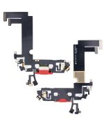 iphone 12 Mini İle Uyumlu Şarj Yeri  Girişli ve Mikrofonlu Şarj Filmi Aftermarket Plus Kırmızı - Görsel 2