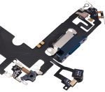 iphone 12 Mini İle Uyumlu Şarj Yeri  Girişli ve Mikrofonlu Şarj Filmi Mavi - Görsel 5