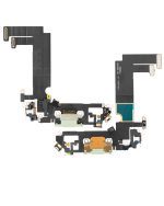iphone 12 Mini İle Uyumlu Şarj Yeri  Girişli ve Mikrofonlu Şarj Filmi Premium YeşiL - Görsel 2