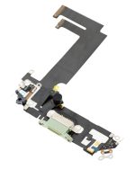 iphone 12 Mini İle Uyumlu Şarj Yeri  Girişli ve Mikrofonlu Şarj Filmi Premium YeşiL - Görsel 3