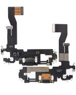 iphone 12 Pro İle Uyumlu Şarj Yeri  Girişli ve Mikrofonlu Şarj Filmi Premium Grafit - Görsel 2