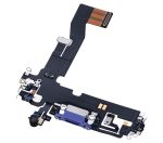 iphone 12 Pro İle Uyumlu Şarj Yeri  Girişli ve Mikrofonlu Şarj Filmi Premium Mor - Görsel 4