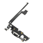 iphone 12 Pro Max İle Uyumlu Şarj Yeri  Girişli ve Mikrofonlu Şarj Filmi Grafit - Görsel 3