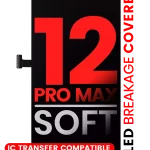 iphone 12 Pro Max ile Uyumlu Ekran Dokunmatik %100 Oled (Soft)