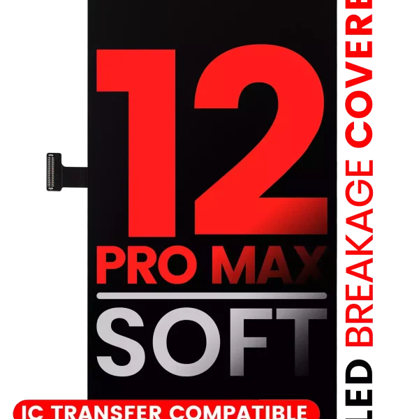 iphone 12 Pro Max ile Uyumlu Ekran Dokunmatik %100 Oled (Soft)