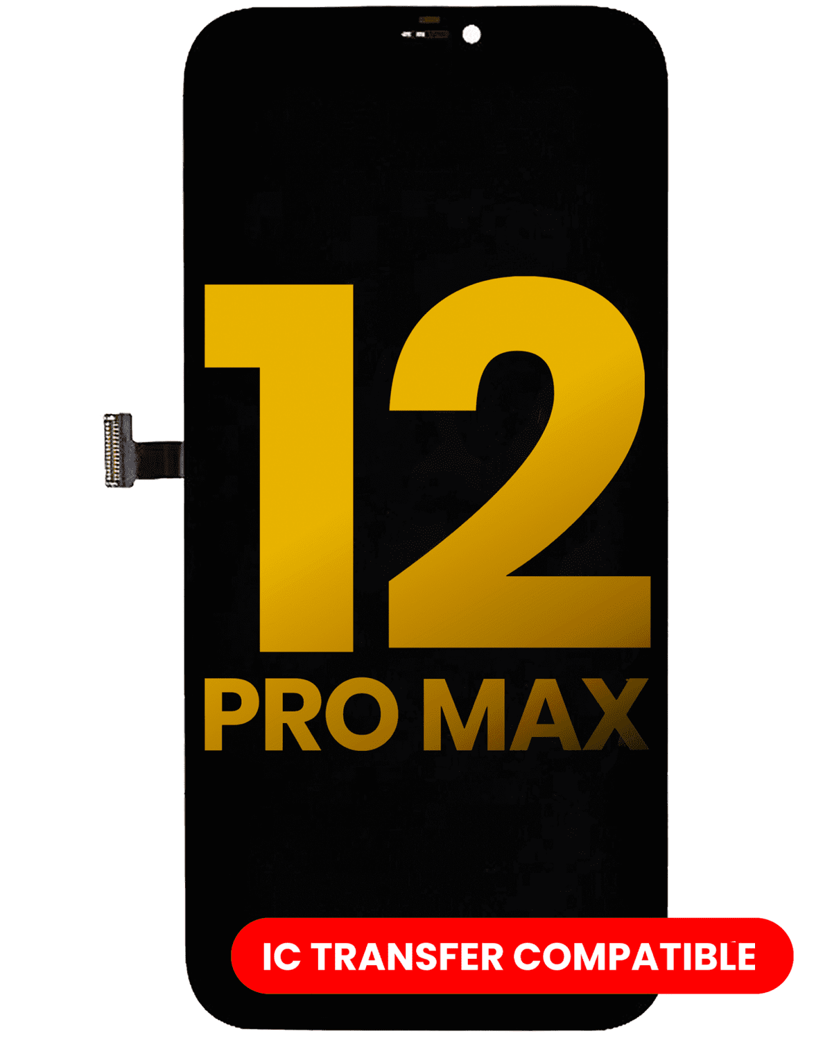 iphone 12 Pro Max ile Uyumlu Ekran Dokunmatik Üst Camı Değişmiş Ürün (Yenilenmiş)