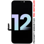 iphone 12 ile Uyumlu Yakınlık Sensörü Flex Önceden Takılı OLED Montajı Servis Paketi