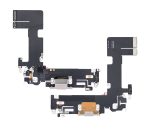 iphone 13 İle Uyumlu Şarj Yeri  Girişli ve Mikrofonlu Şarj Filmi Premium Rose - Görsel 2