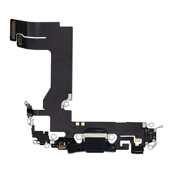 iphone 13 Mini  İle Uyumlu Şarj Yeri  Girişli ve Mikrofonlu Şarj Filmi Aftermarket Plus Geceyarısı