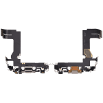iphone 13 Mini  İle Uyumlu Şarj Yeri  Girişli ve Mikrofonlu Şarj Filmi Aftermarket Plus Rose - Görsel 2
