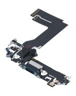 iphone 13 Mini İle Uyumlu Şarj Yeri  Girişli ve Mikrofonlu Şarj Filmi PremiUm Midnight - Görsel 4