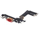 iphone 13 Mini İle Uyumlu Şarj Yeri  Girişli ve Mikrofonlu Şarj Filmi Premium Kırmızı - Görsel 4
