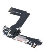 iphone 13 Mini İle Uyumlu Şarj Yeri  Girişli ve Mikrofonlu Şarj Filmi Premium Rose - Görsel 4