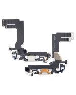 iphone 13 Mini İle Uyumlu Şarj Yeri  Girişli ve Mikrofonlu Şarj Filmi Premium Starlight - Görsel 2