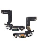 iphone 13 Mini İle Uyumlu Şarj Yeri  Girişli ve Mikrofonlu Şarj Filmi Premium Yeşil - Görsel 2