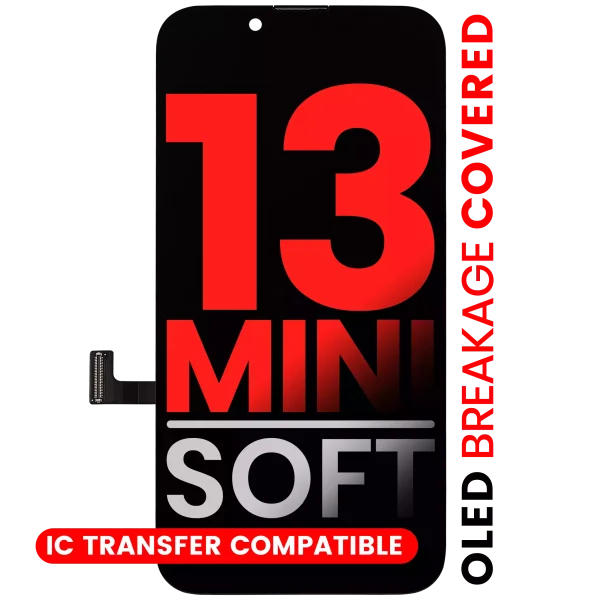 iphone 13 Mini ile Uyumlu Ekran Dokunmatik %100 Oled (Soft)