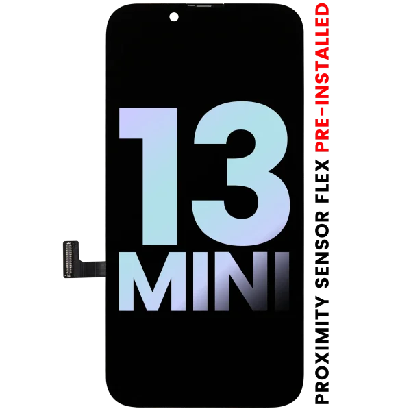 iphone 13 Mini ile Uyumlu Yakınlık Sensörü Flex Önceden Takılı OLED Montajı