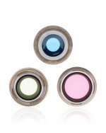 iphone 13 Pro / 13 Pro Max Gold Gerçek Safir / Premium Braket ve Çerçeveli Arka Kamera Servis Paket Orjinal Ürün Lensi - Görsel 3