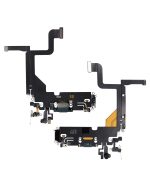 iphone 13 Pro İle Uyumlu Şarj Yeri  Girişli ve Mikrofonlu Şarj Filmi Premium Alpine Green - Görsel 2