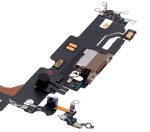 iphone 13 Pro İle Uyumlu Şarj Yeri  Girişli ve Mikrofonlu Şarj Filmi Premium Gold - Görsel 5