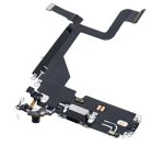 iphone 13 Pro İle Uyumlu Şarj Yeri  Girişli ve Mikrofonlu Şarj Filmi Premium Grafit - Görsel 3
