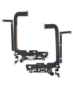 iphone 13 Pro İle Uyumlu Şarj Yeri  Girişli ve Mikrofonlu Şarj Filmi Premium Gümüş - Görsel 2
