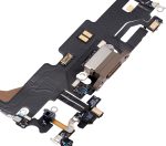 iphone 13 Pro Max İle Uyumlu Şarj Yeri  Girişli ve Mikrofonlu Şarj Filmi Gold - Görsel 5