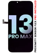 iphone 13 Pro Max Servis Paketi ile Uyumlu Yakınlık Sensörü Flex Önceden Takılı OLED Montajı - Görsel 2