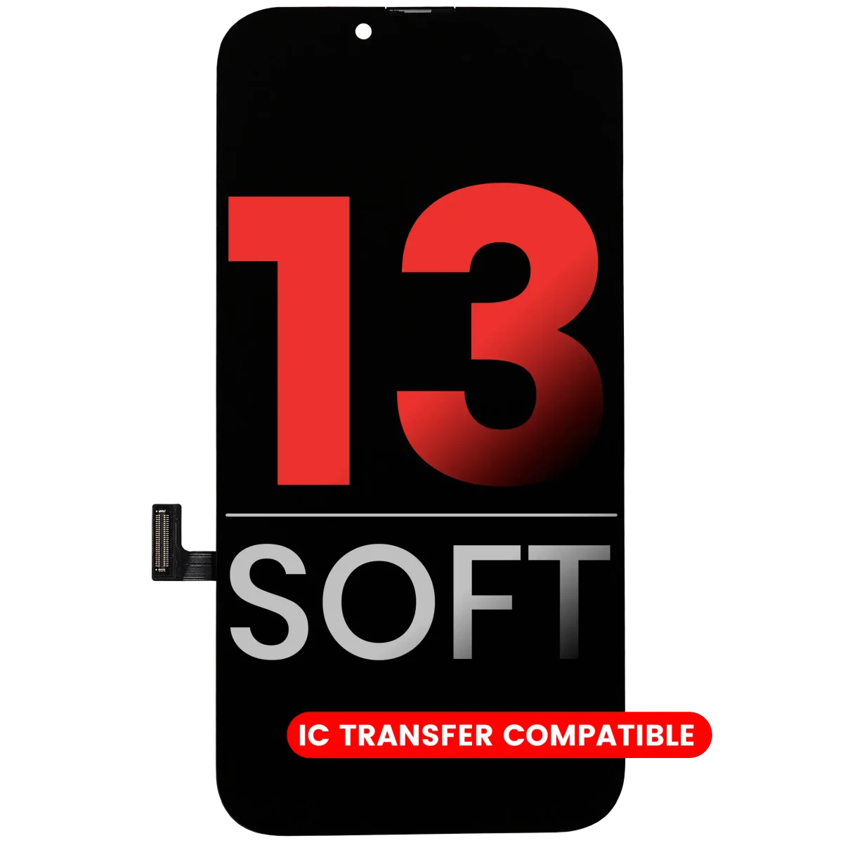iphone 13 ile Uyumlu Ekran Dokunmatik Oled Plus Kalite Hard Oled Soft