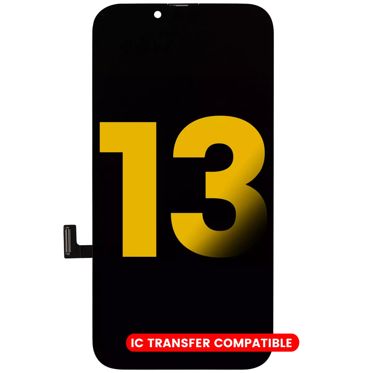 iphone 13 ile Uyumlu Ekran Dokunmatik Üst Camı Değişmiş Ürün (Yenilenmiş)