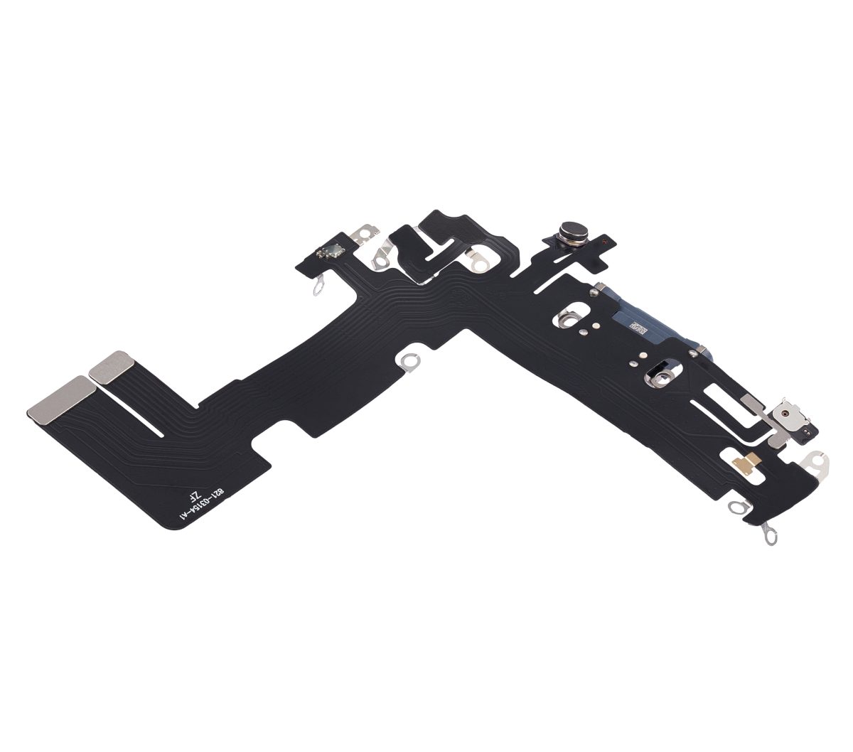 iphone 13 ile Uyumlu Şarj Yeri  Girişli ve Mikrofonlu Şarj Film Aftermarket Plus Mavi - Görsel 3