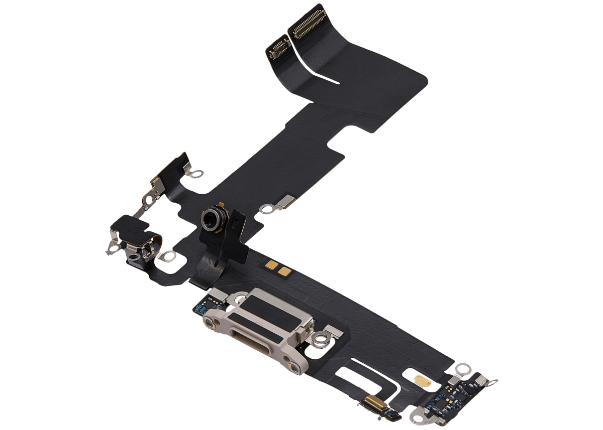iphone 13 ile Uyumlu Şarj Yeri  Girişli ve Mikrofonlu Şarj Film Aftermarket Plus Rose - Görsel 3