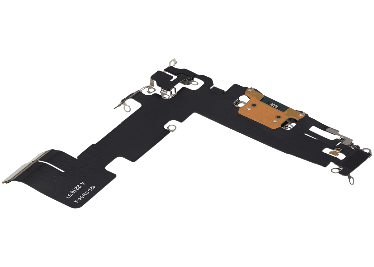 iphone 13 ile Uyumlu Şarj Yeri  Girişli ve Mikrofonlu Şarj Film Aftermarket Plus Yeşil - Görsel 4