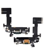 iphone 13İle Uyumlu Şarj Yeri  Girişli ve Mikrofonlu Şarj Filmi Premium Yeşil - Görsel 2