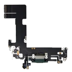 iphone 13İle Uyumlu Şarj Yeri  Girişli ve Mikrofonlu Şarj Filmi Premium Yeşil