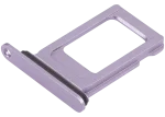 iphone 14 / 14 Plus ile Uyumlu Tek Sim Kart Tepsisi Mor - Görsel 3