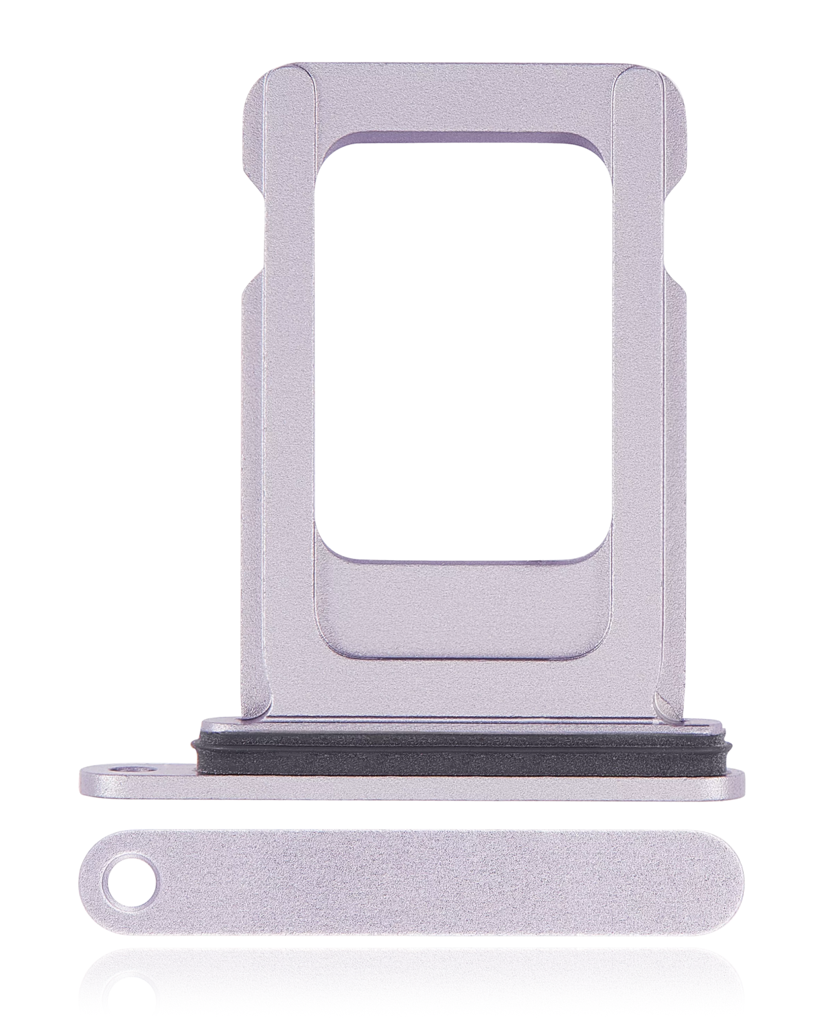 iphone 14 / 14 Plus ile Uyumlu Tek Sim Kart Tepsisi Mor - Görsel 5