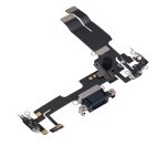 iphone 14 İle Uyumlu Şarj Yeri  Girişli ve Mikrofonlu Şarj Filmi Premium Midnight - Görsel 4