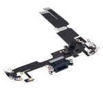 iphone 14 Plus İle Uyumlu Şarj Yeri  Girişli ve Mikrofonlu Şarj Filmi Premium Midnigh - Görsel 3