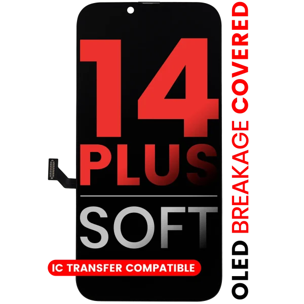 iphone 14 Plus ile Uyumlu Ekran Dokunmatik %100 Oled (Soft)