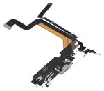iphone 14 Pro Max İle Uyumlu Şarj Yeri  Girişli ve Mikrofonlu Şarj Filmi Premium Gümüş - Görsel 4