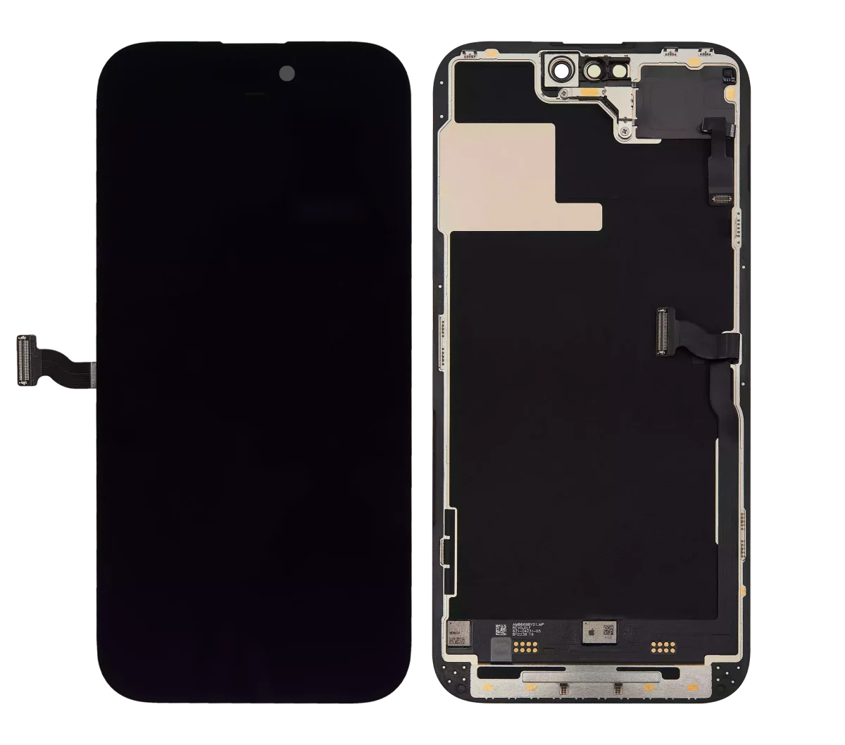 iphone 14 Pro Max Servis Paketi ile Uyumlu Yakınlık Sensörü Flex Önceden Takılı OLED Montajı - Görsel 2