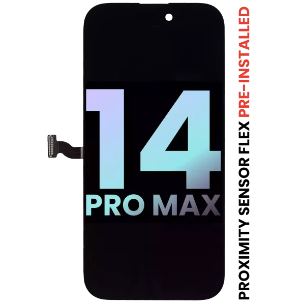 iphone 14 Pro Max Servis Paketi ile Uyumlu Yakınlık Sensörü Flex Önceden Takılı OLED Montajı