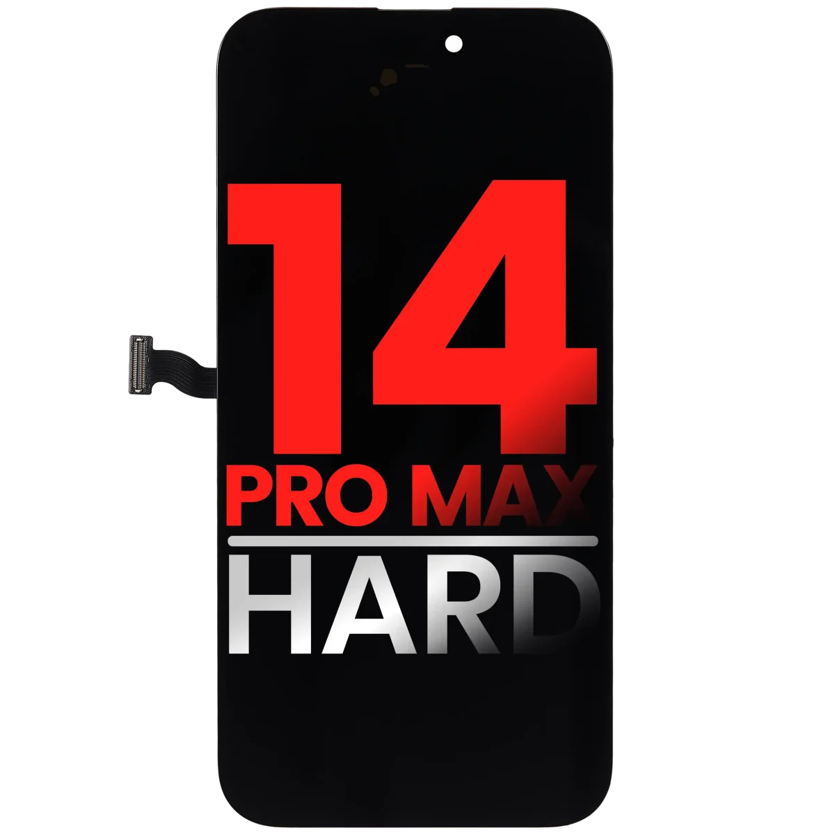 iphone 14 Pro Max ile Uyumlu Ekran Dokunmatik Plus Kalite Hard Oleds: Sert