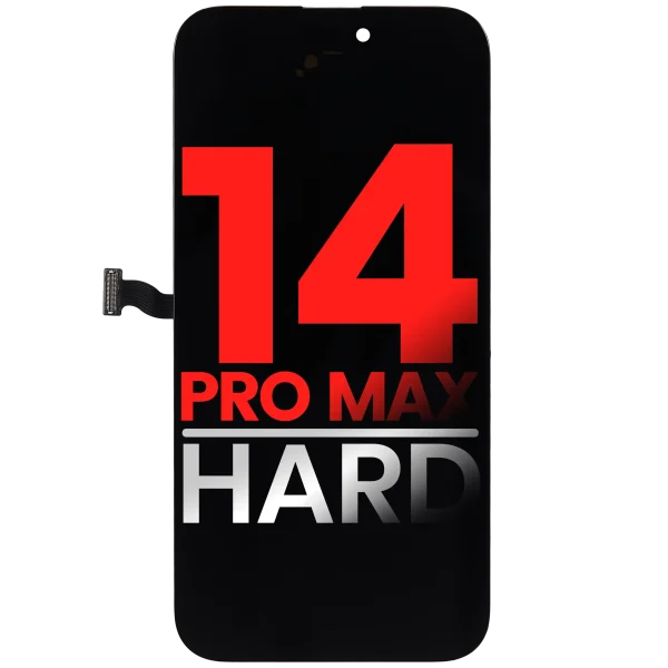 iphone 14 Pro Max ile Uyumlu Ekran Dokunmatik Plus Kalite Hard Oleds: Sert